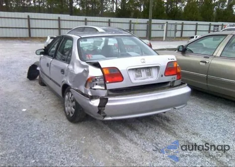 1999 Honda Civic Lx z USA, uszkodzony, nr VIN 2HGEJ6570XH503370